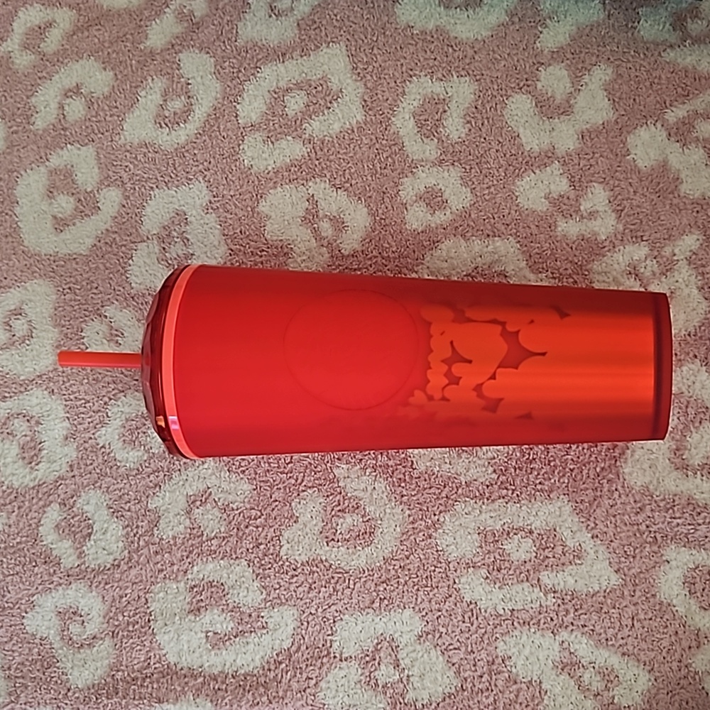 Starbucks Red Dome Top Cold Cup 24oz